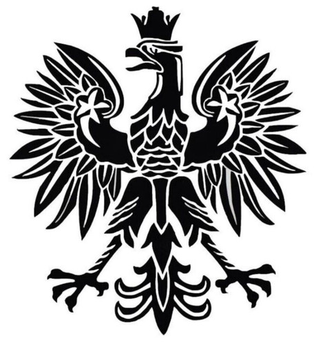 Polish eagle vinyl sticker - eagle,