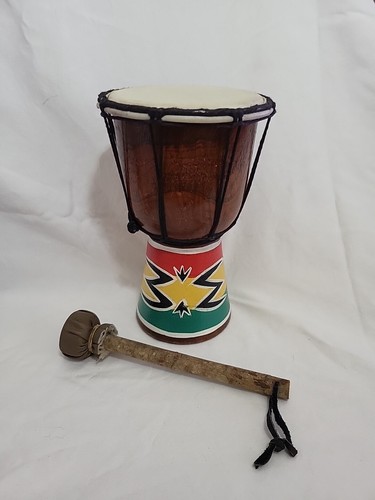 Bongo drum hand painted djembe - bongo,