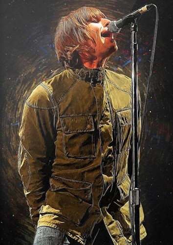 Liam gallagher poster oasis - liam,