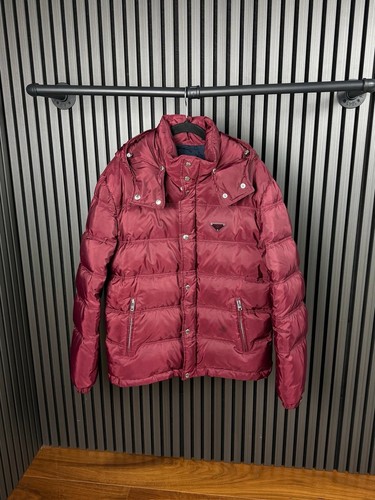 Prada nylon men burgandy - men’s,