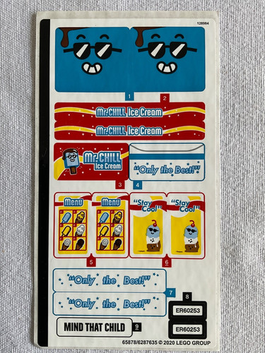 Lego city 60523 sticker - city,