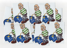 20 x GLASGOW CELTIC 8CM x