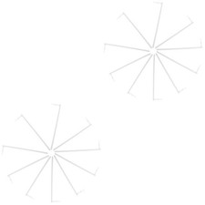  2 Pieces Handheld Pinwheel