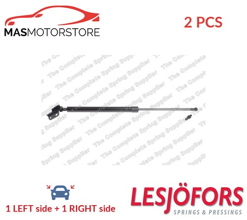 Tailgate boot struts - struts, set