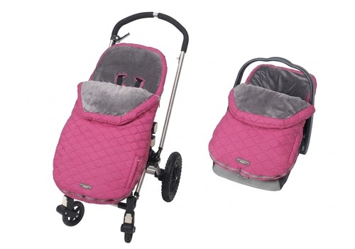 Baby footmuff cosy - cosy, toes