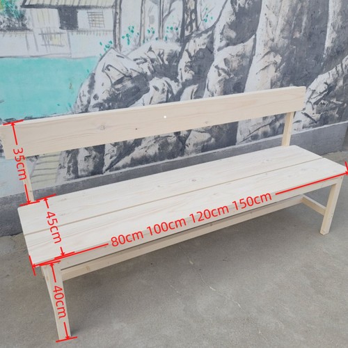 Bench wooden slatted seating - bench,