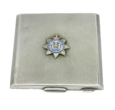 WWII Sterling Silver & Enamel