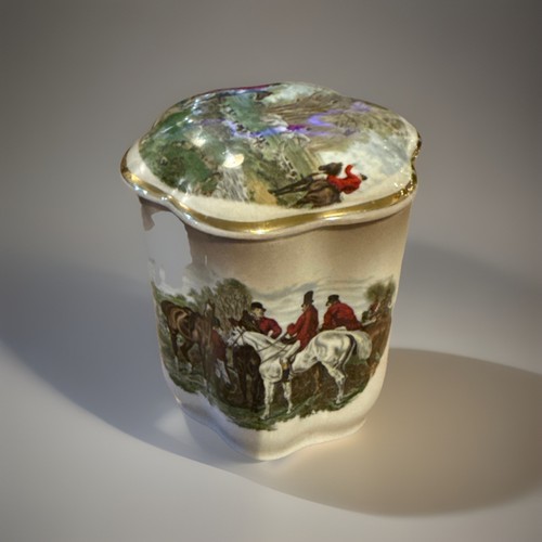 Palissy england biscuit jar - palissy,