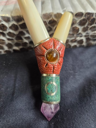 Kuripe handmade hapeh snuff - kuripe,