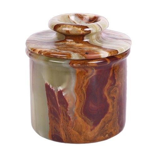 Marble butter keeper - butter, with
