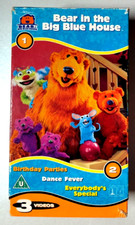 3 BEAR IN BIG BLUE HOUSE VIDEOS BIRTHDAY PARTIES DANCE FEVER EVERYBODYS SPECIAL