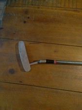 Brass Vintage Viper Right Handed Putter Steel Shaft