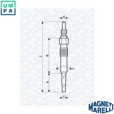 4x GLOW PLUG 062900028304 FOR