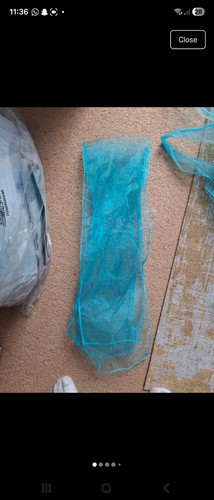 Organza chair sashes wraps - sashes,