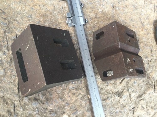 Lathe angle plate - angle,