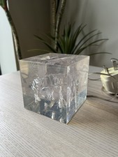 Retro Lucite Cube Light