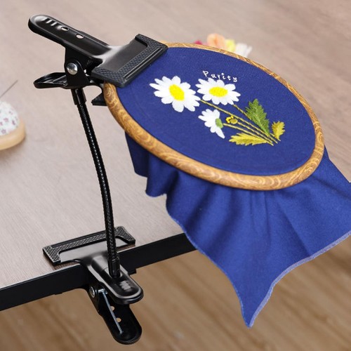 Embroidery hoop holder support - hoop,