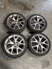 GENUINE VAUXHALL CORSA D VXR 18 INCH RONAL ALLOY WHEEL SET X 4 7.5J ET47