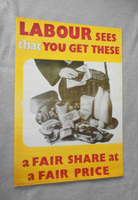 Labour party poster - labour, 1986