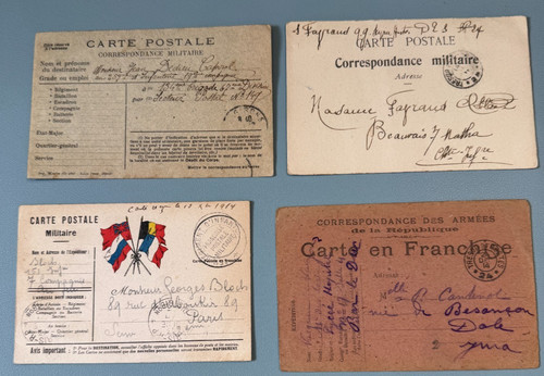 Ww1 military correspondence - ww1,