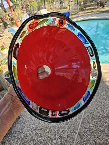Murano venetian red glass - murano,