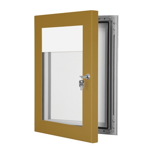 Gold menu light boxes - gold,