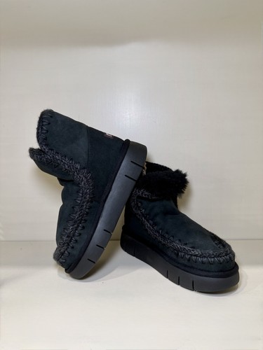 Mou women black ankle boot - women's,