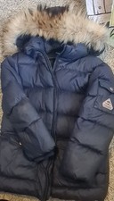 Boys Pyrenex Coat Navy Blue Age 8