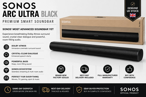 Sonos arc ultra black dolby - ultra,