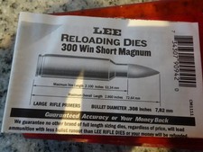  reloading Lee 300 Winchester set RCBS Lyman