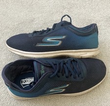Womens Ladies blue skechers go