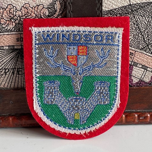 Vintage patch windsor - patch, castle