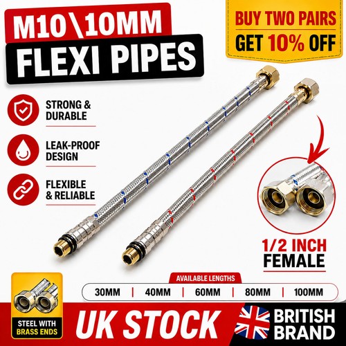 M10 basin hose - m10, pipe