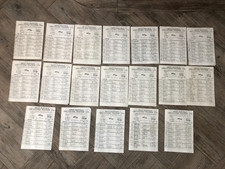 Greyhound racing programmes /