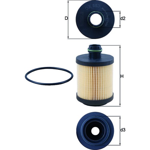 553d oil filter fits - oil,
