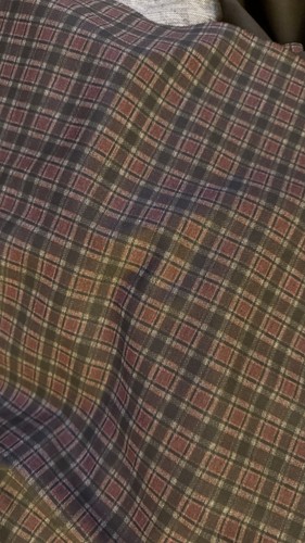 Black and maroon check - maroon,