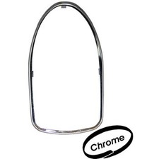 Chrome ring for tail light for