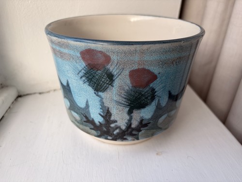 Tain pottery glenaldie planter - glenaldie,