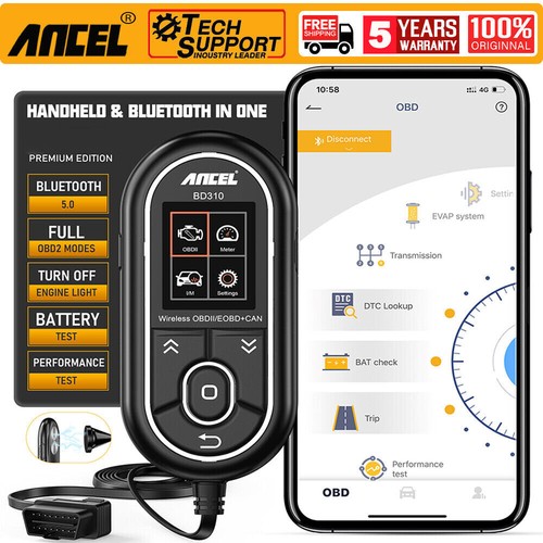 Ancel bd310 obd2 scanner - ancel,