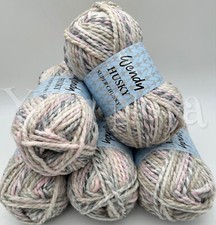 Wendy Husky Super Chunky Knitting Crochet Yarn Wool - 5x100g Balls - 5686