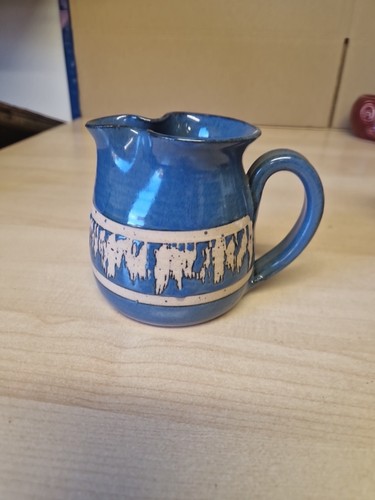 Studio pottery jug by - pottery,