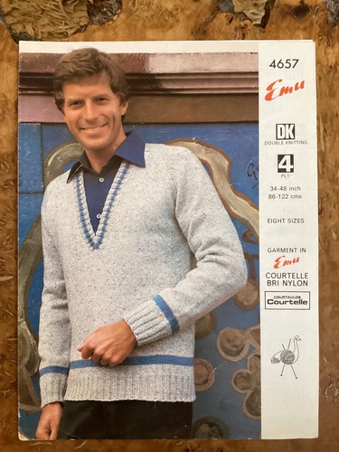 Mens knitting patterns - dk, &