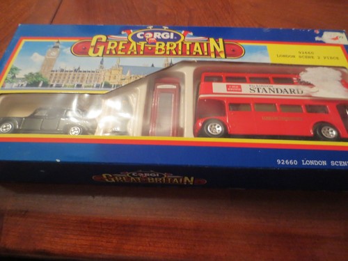 Corgi london scene gift set - scene,