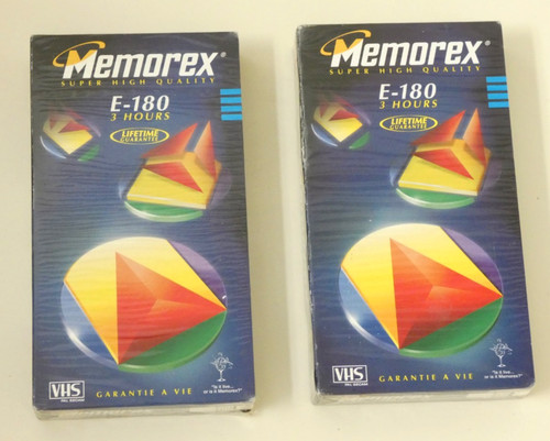 Blank vhs cassette tapes for - blank,