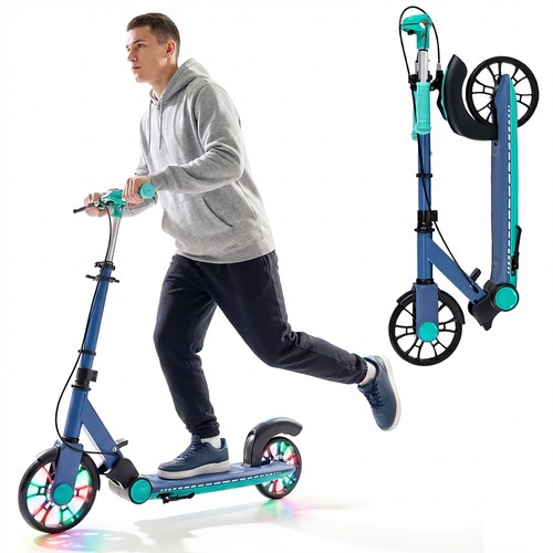 Foldable scooter 3 - foldable, w/
