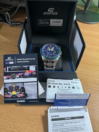 Casio edifice infiniti red - casio,,
