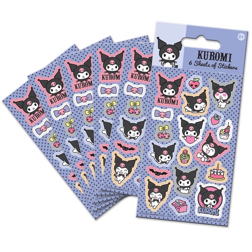 Kuromi stickers sheets of - sheets,