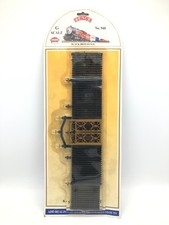 Model Power G Scale - 948 Black Iron Fence with Gate - 4 Sections 144cm Total