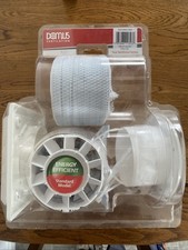 Domus Ventilation 100mm Fan Kit Inline Fan GLD100AC-SKR