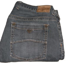 Armani Jeans J08 Slim Straight Fit Stretch Denim W36 L34 Blue Mens j081j